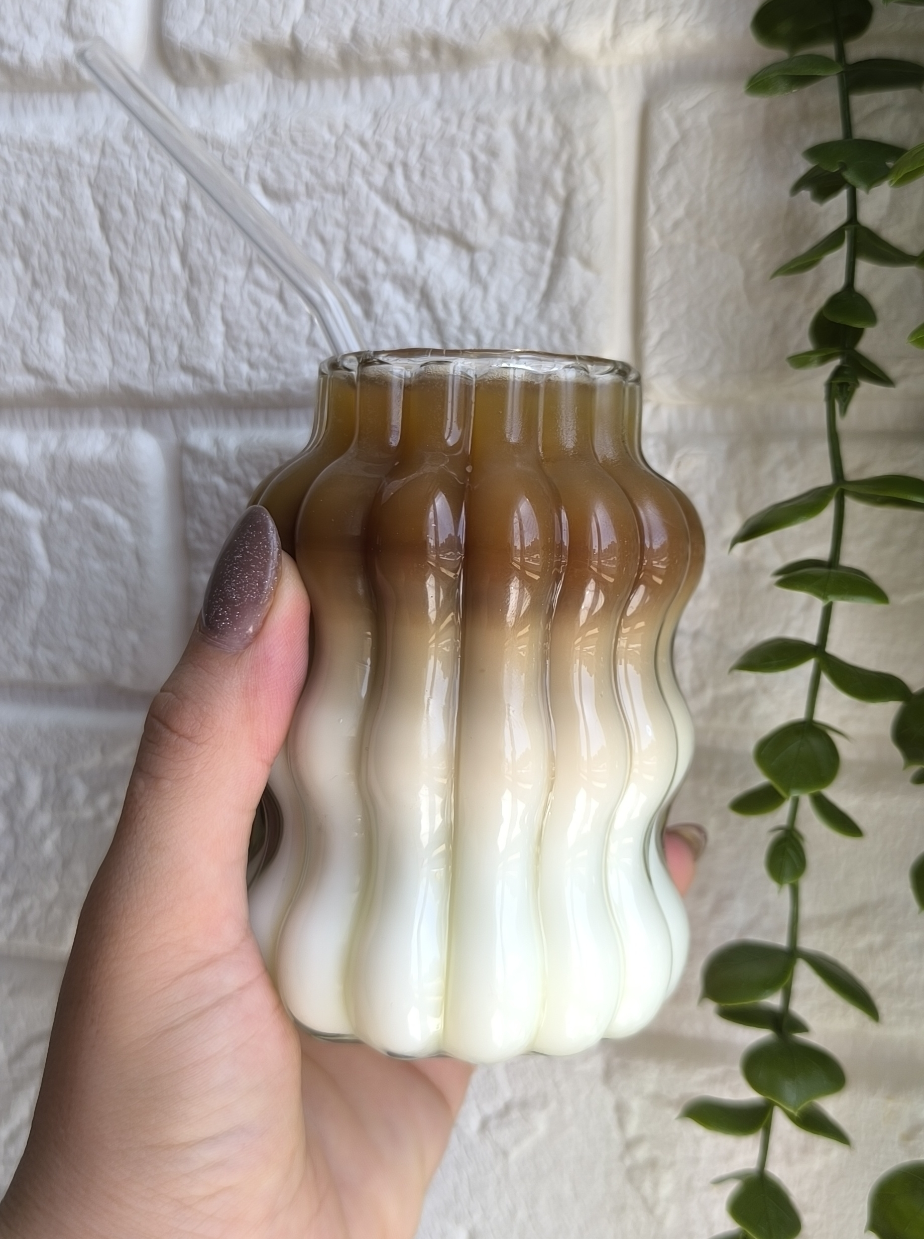 ماگ شیشه ای پینترستی امیلیا 🎀